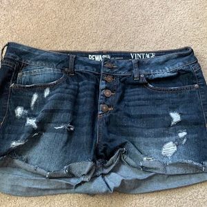 Vintage jean shorts